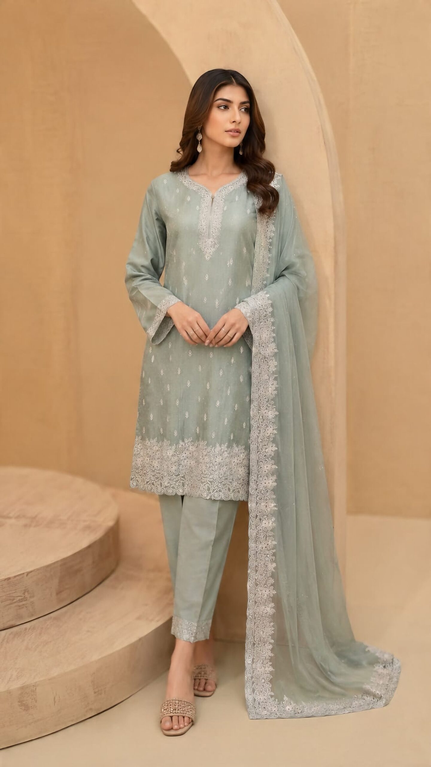 fancy churidar